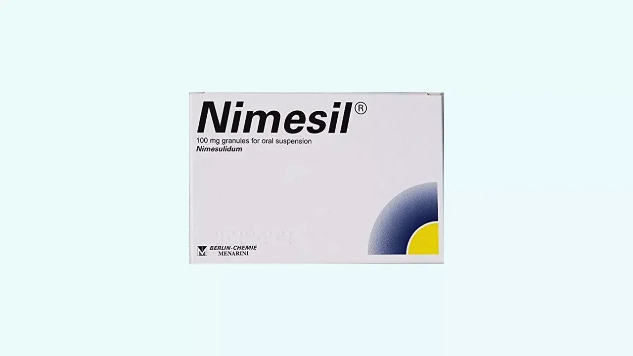 Opakowanie Nimesilu 100 mg granulatu do sporządzania zawiesiny doustnej. Czy nimesil jest na receptę? Sprawdź ulotkę.