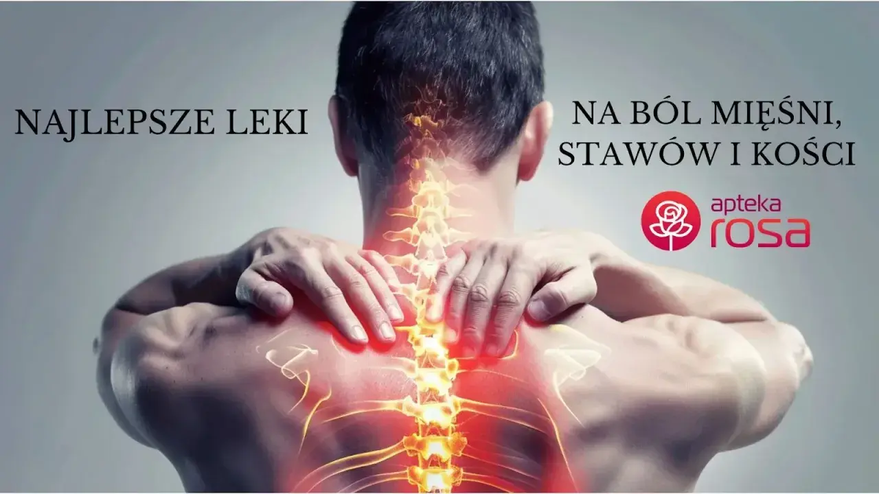 Mężczyzna odczuwa ból w kręgosłupie. Apteka Rosa oferuje najlepsze leki na ból stawów, mięśni i kości.