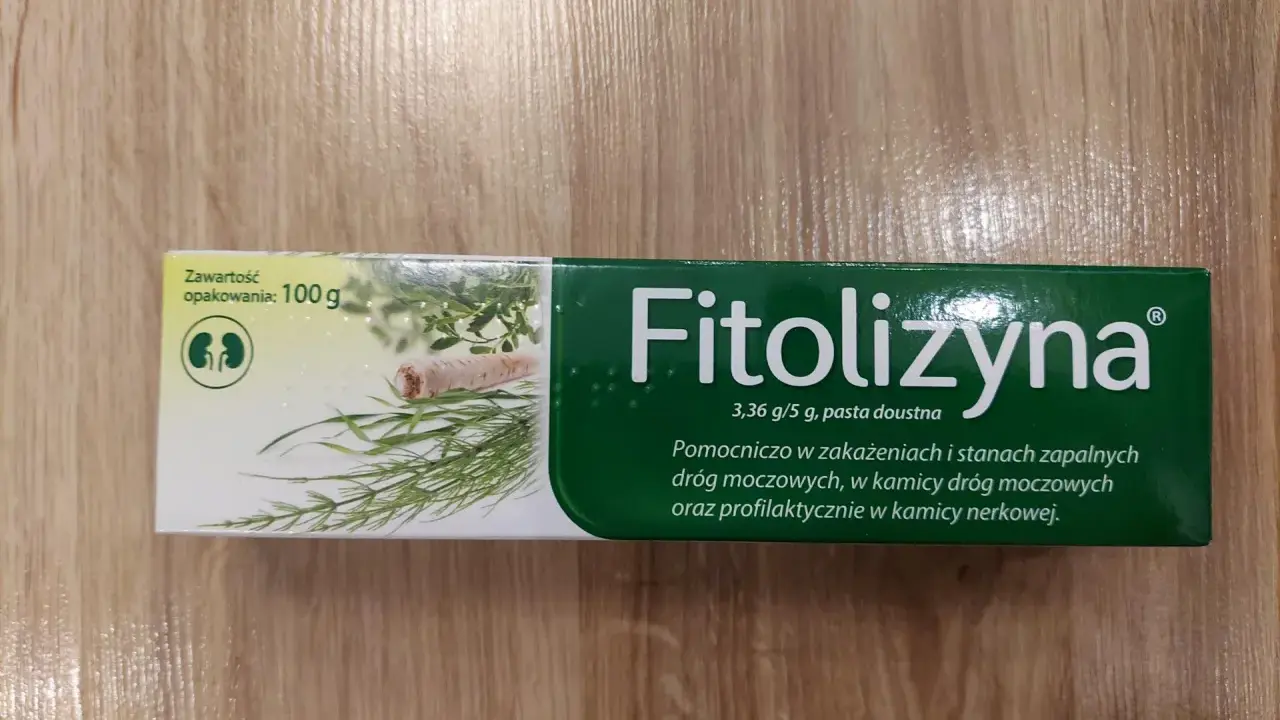 Fitolizyna pasta doustna 100g. Pomocniczo w zakażeniach dróg moczowych i kamicy. Czy pasta czy tabletki?