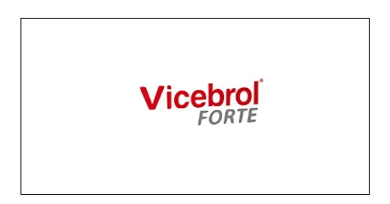 Logo Vicebrol Forte. Preparat ten pomaga w poprawie krążenia mózgowego i funkcji poznawczych.