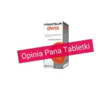 Opakowanie Pyrantelum Owix, zawiesina doustna w leczeniu owsicy. To tabletki na odrobaczenie dla ludzi.