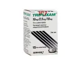 Opakowanie leku Triplixam 10 mg/2,5 mg/10 mg z tabletkami powlekanymi.