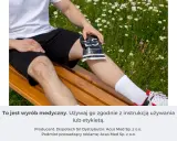 Chłodzący kompres na torbiel Bakera, stosowany po wysiłku.