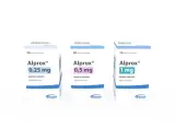 Trzy opakowania leku Alprox na co: 0,25 mg, 0,5 mg i 1 mg. Każde zawiera 30 tabletek z alprazolamem.
