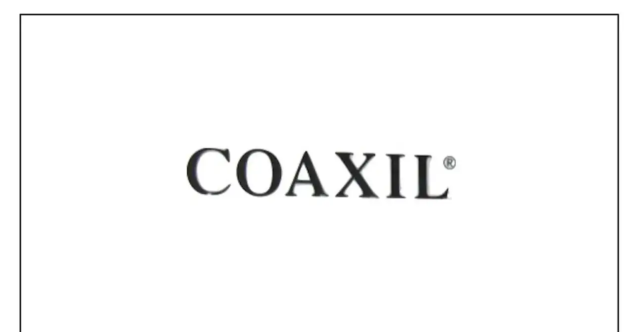 Logo COAXIL. Lek na co? Na problemy z sercem, poprawia krążenie.